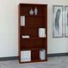 Bush Business Furniture 5 Shelf Bookcase in Hansen Cherry FTR008HC